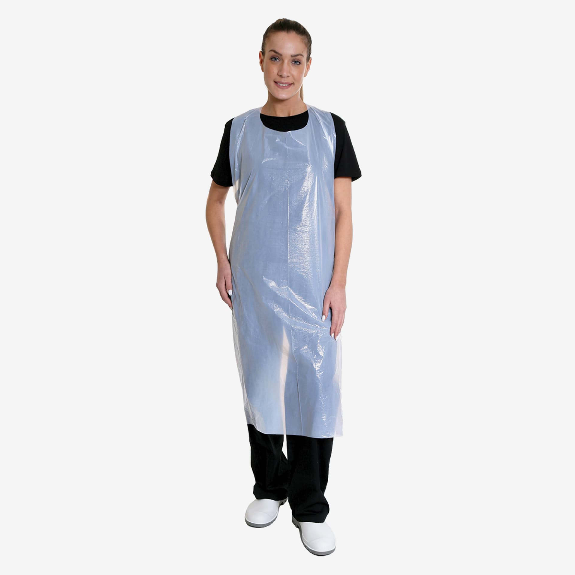 PRCL-1078: F. Bosch Apron Embossed (PE), Strong, 120*80cm, White