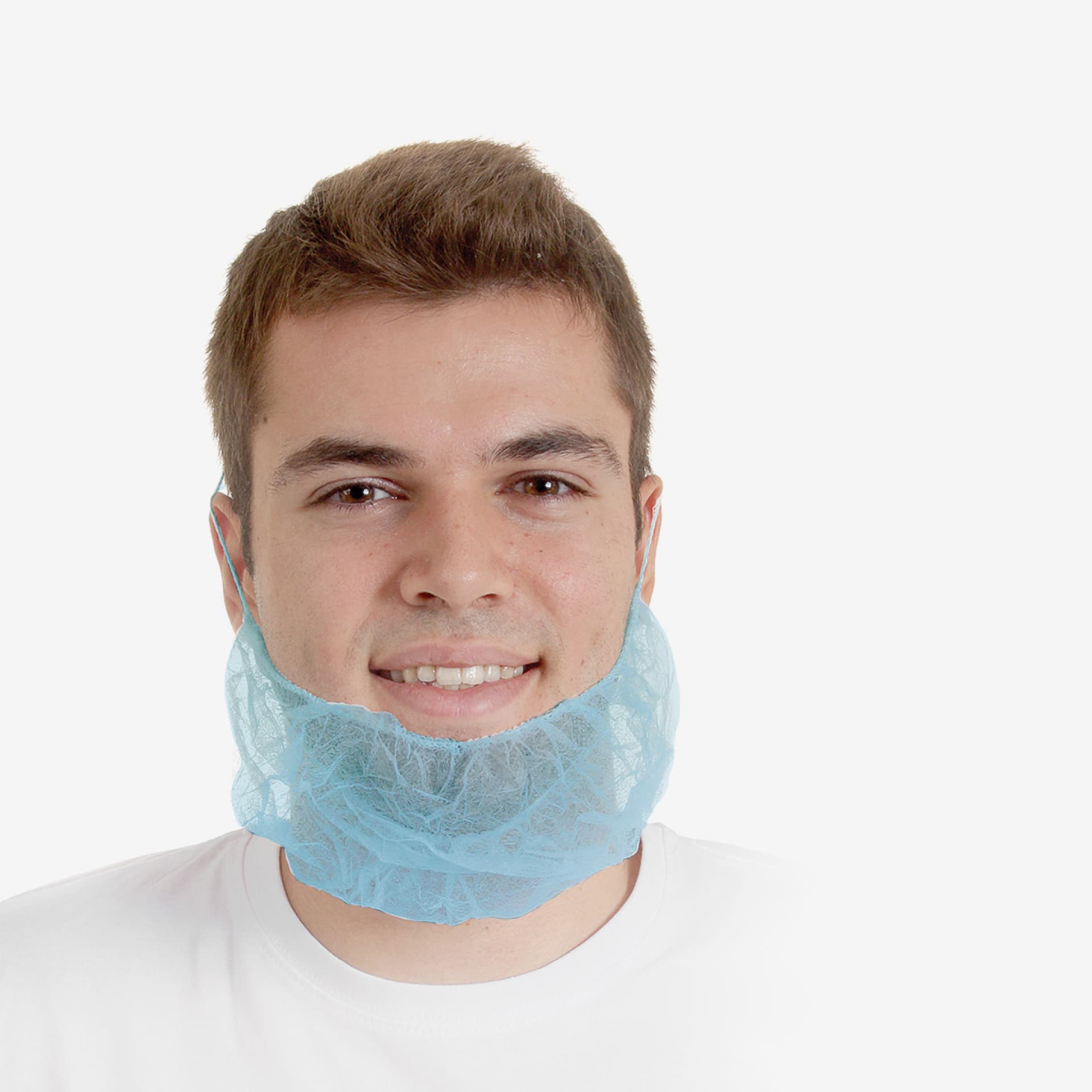 PRCL-1054: F. Bosch Beard Mask Non‐Woven, Blue
