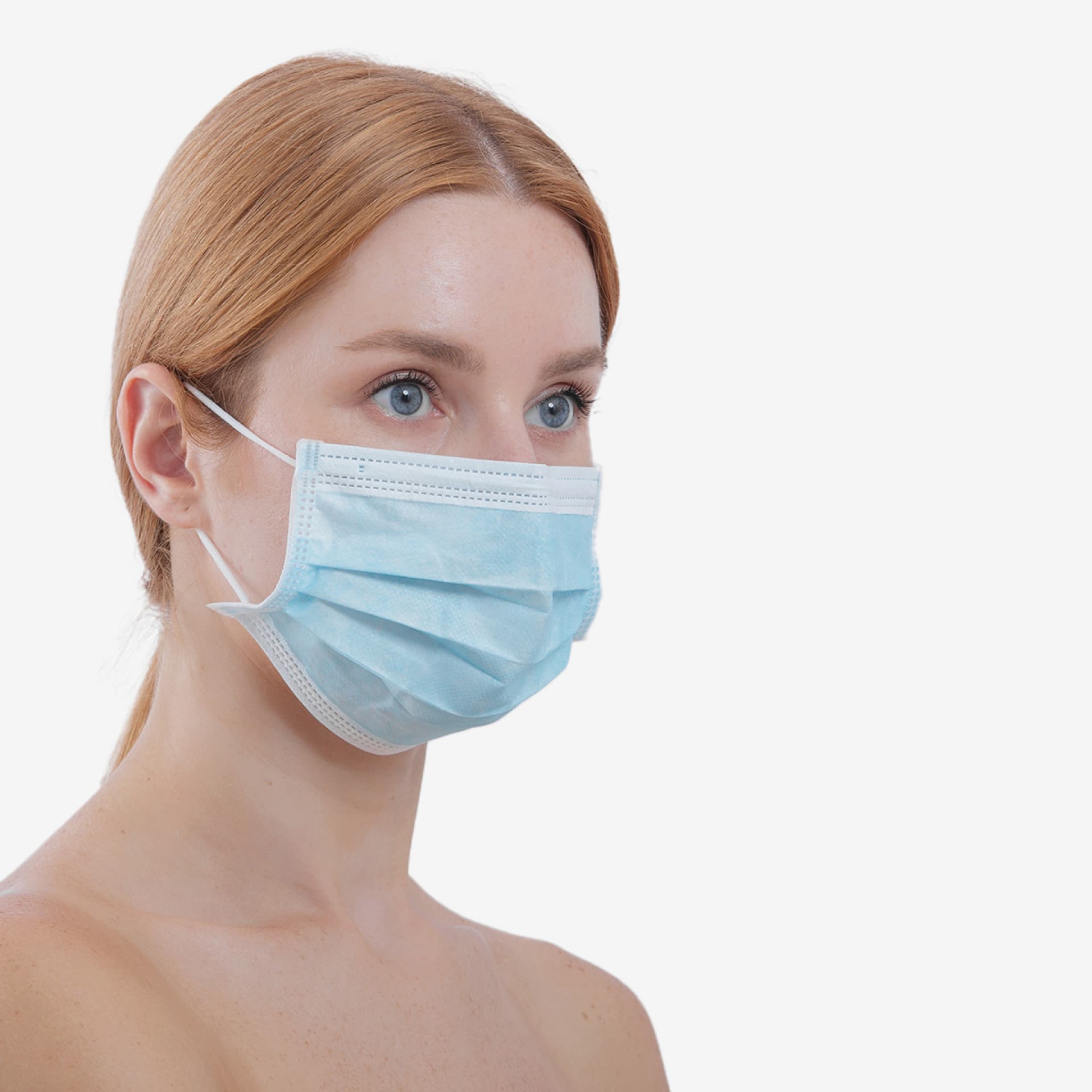 PRCL-0901: F. Bosch Facemask 3ply, Blue (5pcs pack)