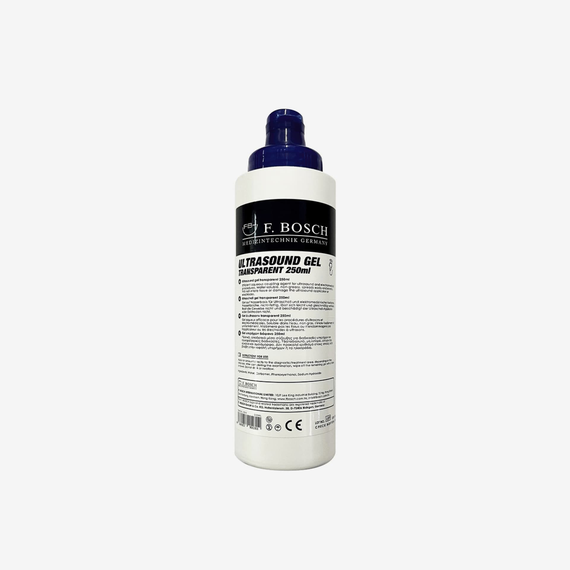 FBHEAL-1011: F. Bosch Ultrasound Gel, Clear, 250ml