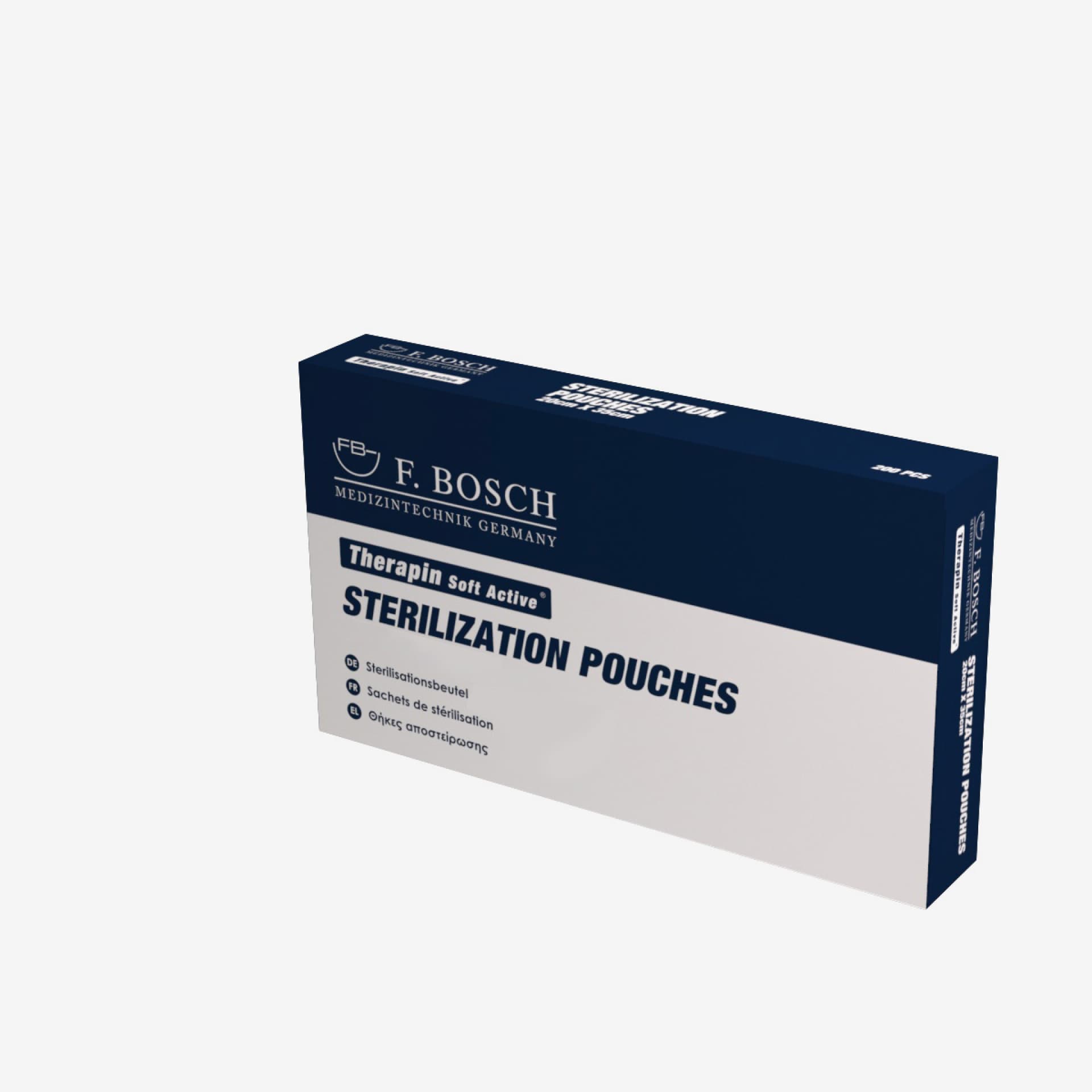 FBHEAL-1041: F. Bosch Therapin Soft Active® Sterilization pouches, 35cmx20cm