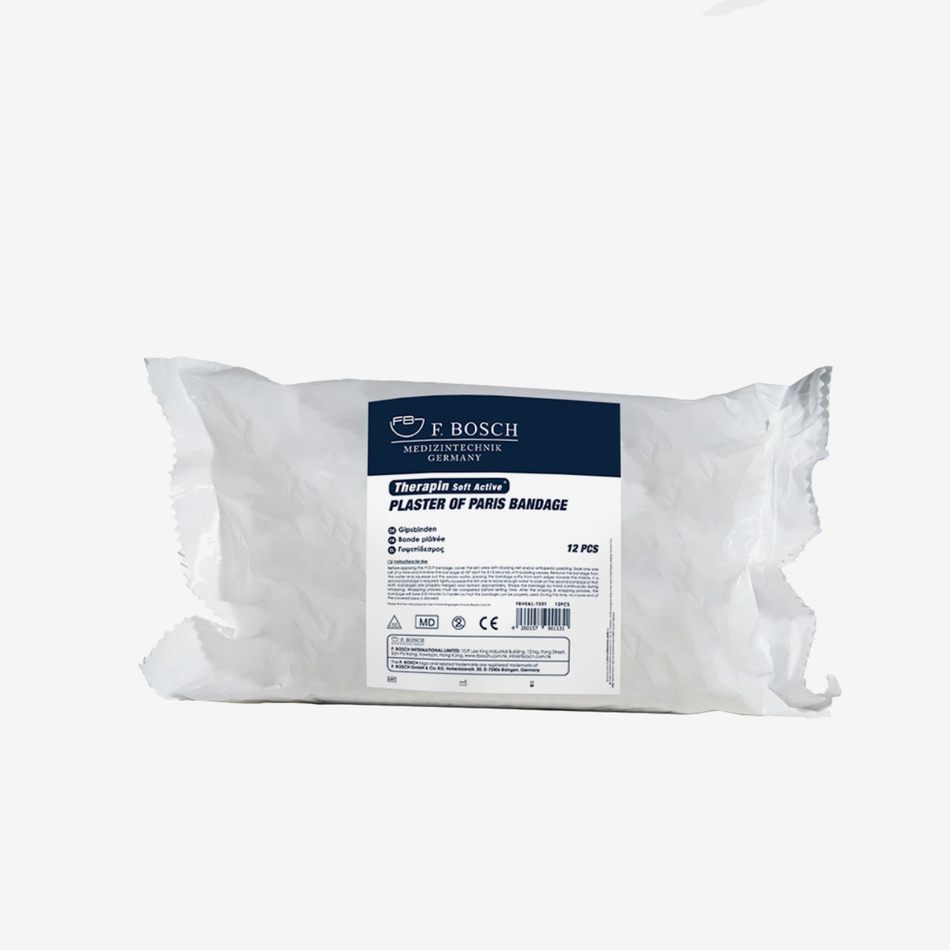 FBHEAL-1050: F. Bosch Therapin Soft Active® Plaster of Paris Bandage, 7.5cm x 3m