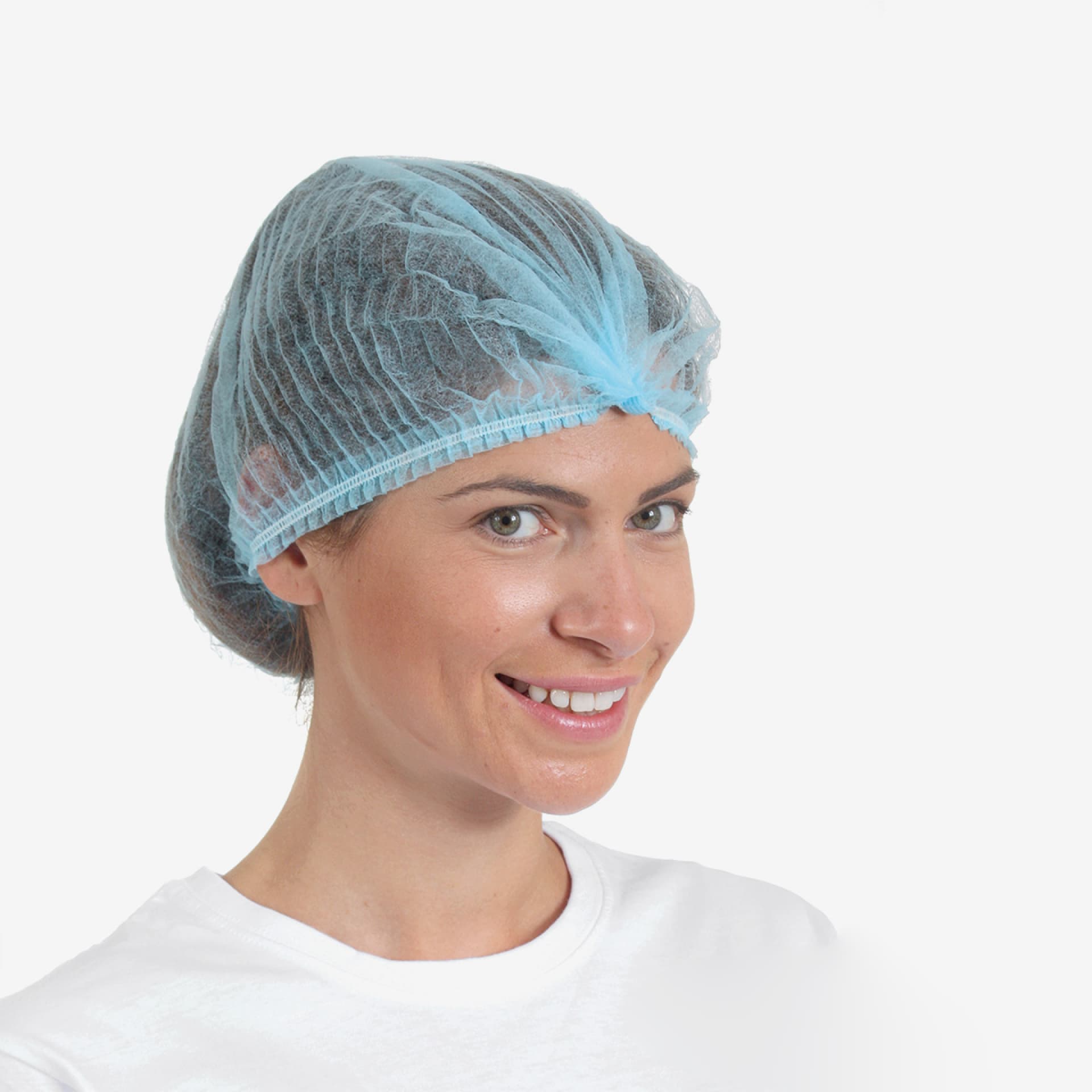 PRCL-1070: F. Bosch Mushroom Cap With Detectable Stripe, Blue