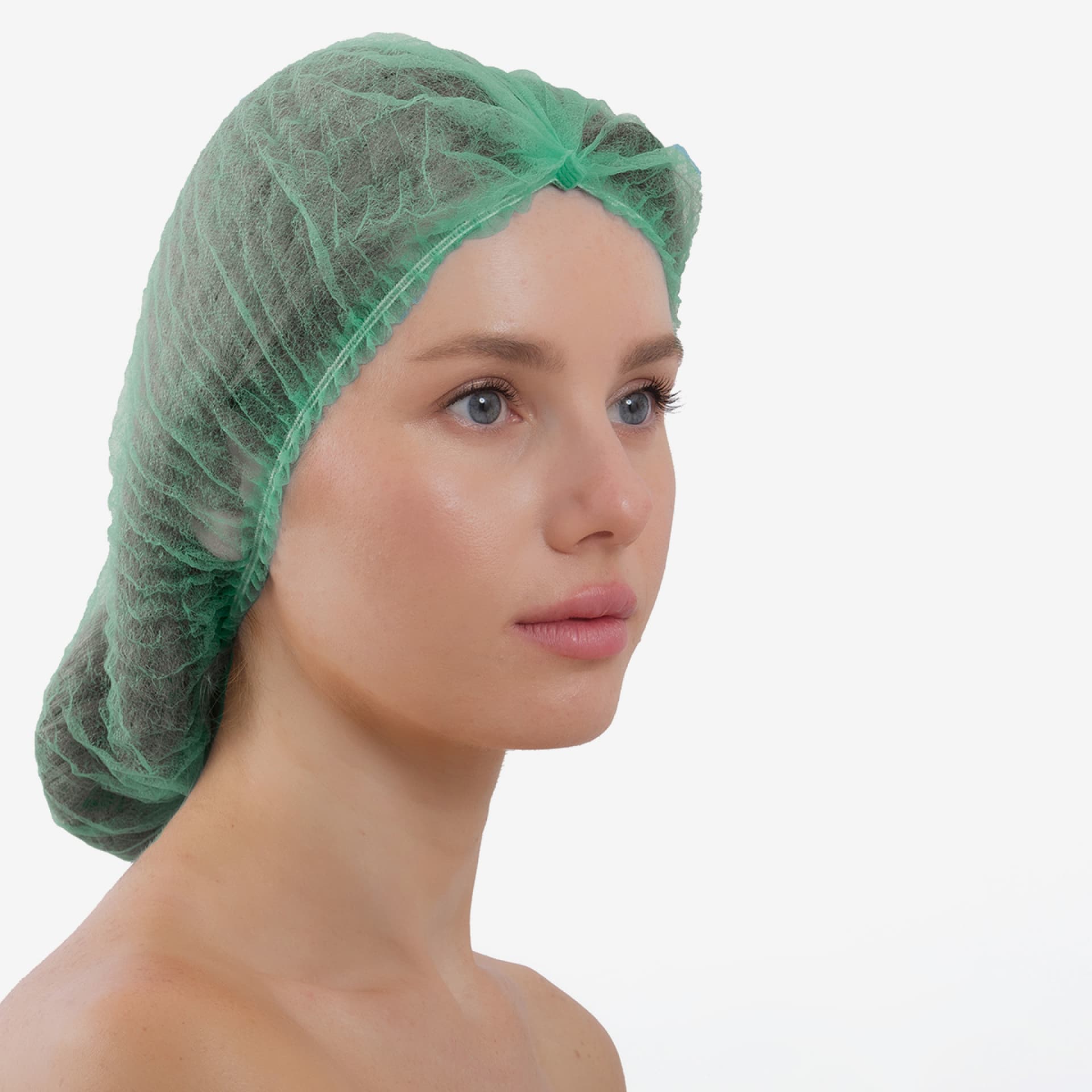 PRCL-1068: F. Bosch Mushroom Cap Non‐Woven, Green, 53cm