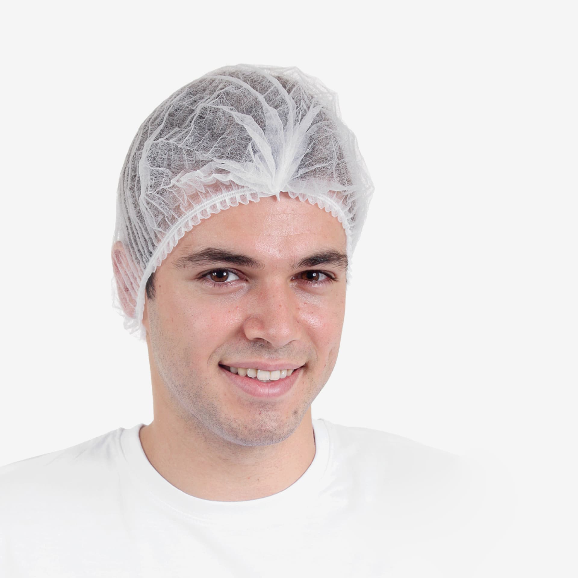 PRCL-1017: F. Bosch Mushroom Cap Non-Woven, White, 53cm