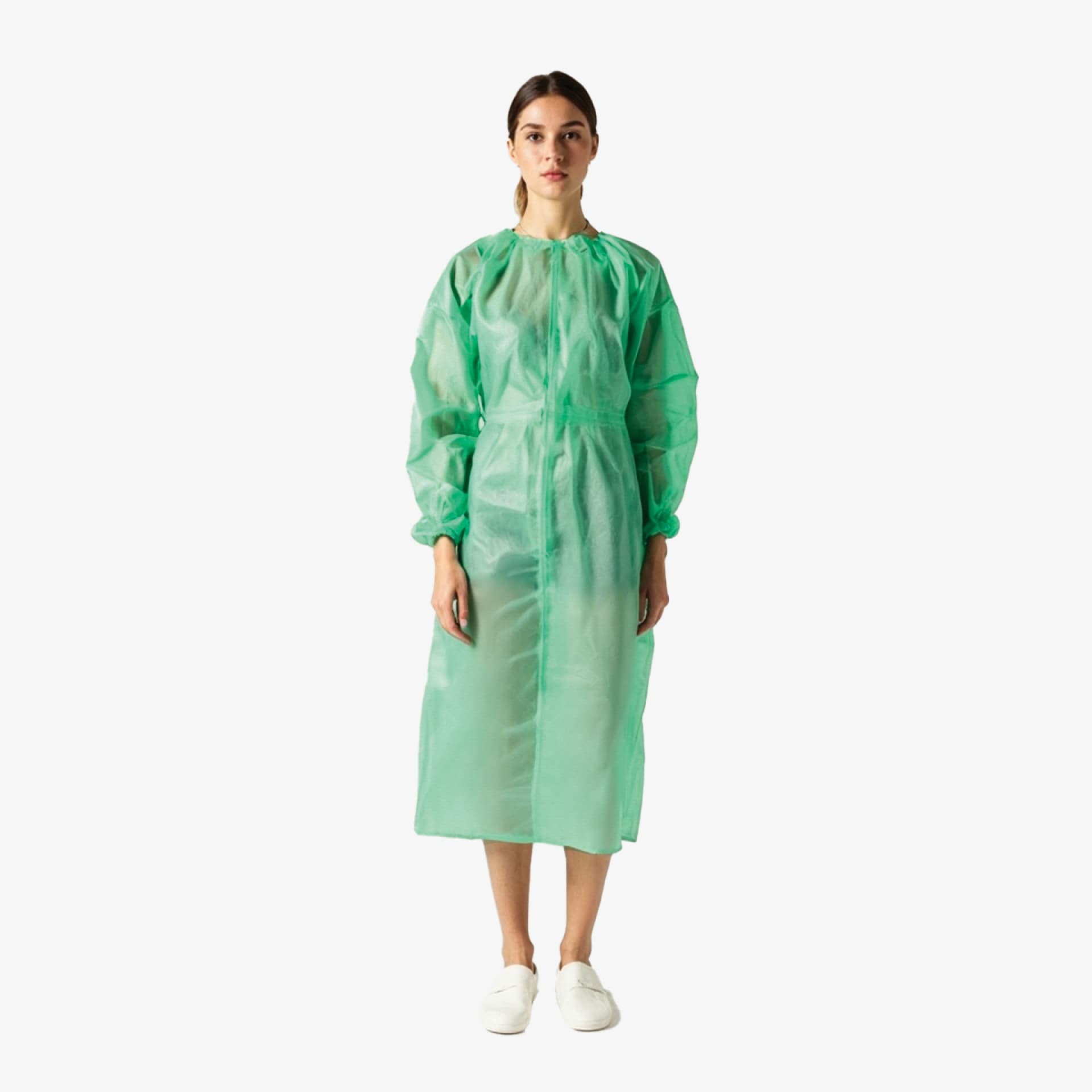 PRCL-1085: F. Bosch Visitor Examination Coat Lightweight, Green, 120*140cm